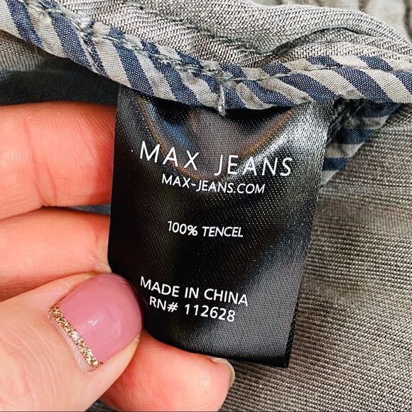 Max Jeans gray open blazer size small - Picture 7 of 7